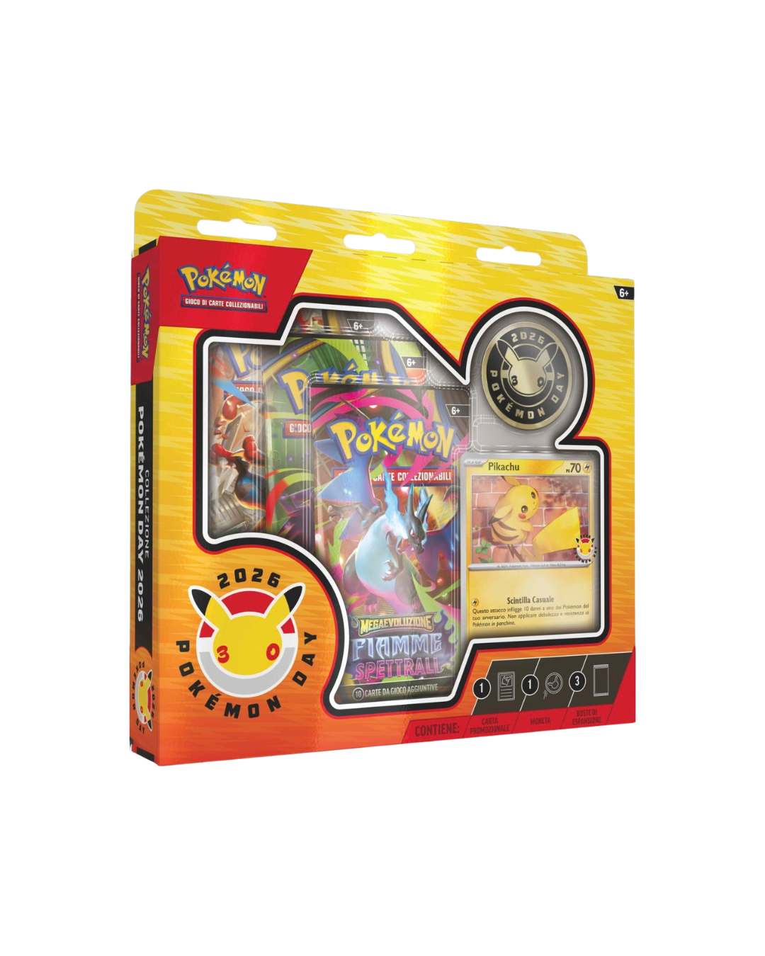 Pokèmon day 2026 collezione pikachu Promo 30th anniversario ITA