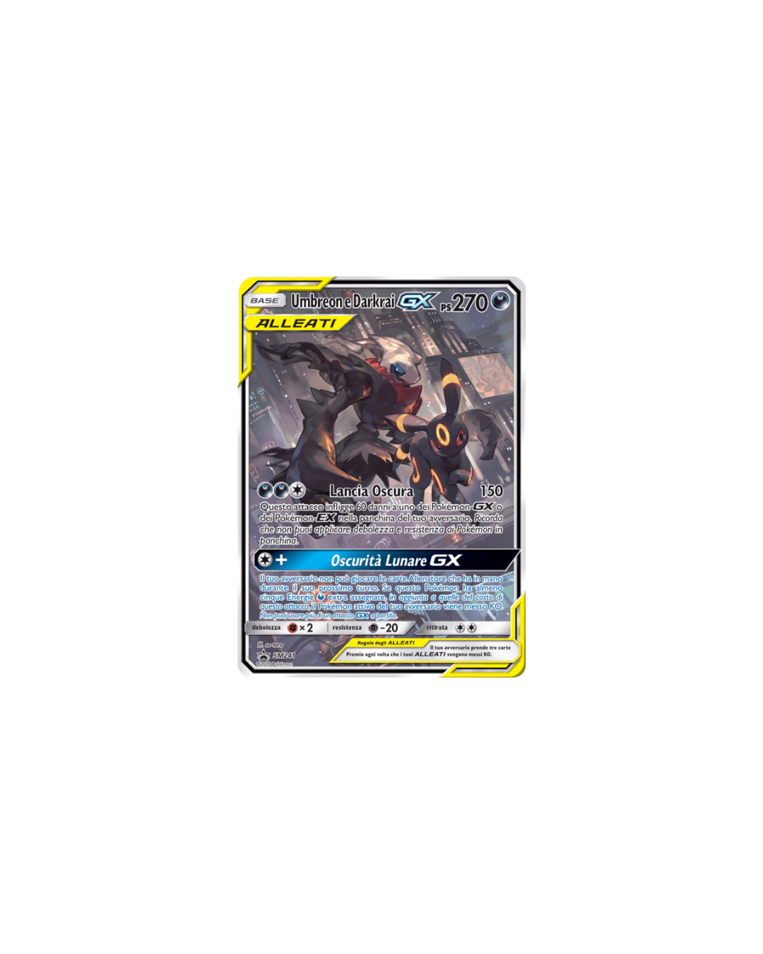 Umbreon & Darkrai Promo Sm241 ITA - NM